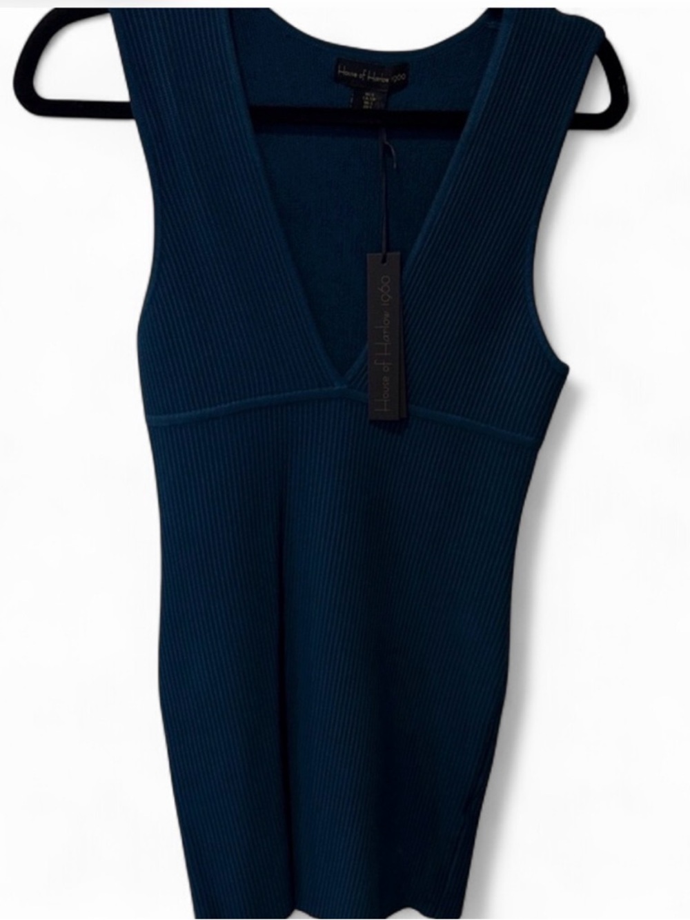 House of Harlow 1960 Deep Blue Knit Dress